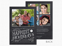 Happiest of Holidays Photo Card