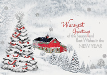 Settled In Holiday Cards