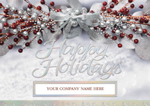 Sheer Elegance Holiday Cards