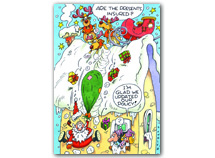 Festive Folly Insurance Christmas Cards