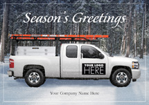 In A Day's Work Contractor & Builder Holiday Logo Cards