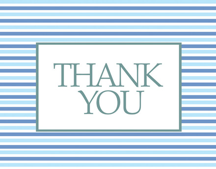 Salute You Thank You Cards